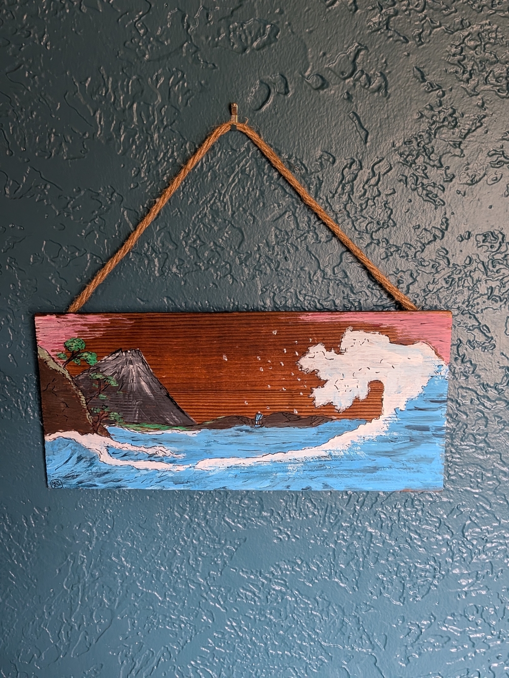Hand-Painted Coastal Wall Art